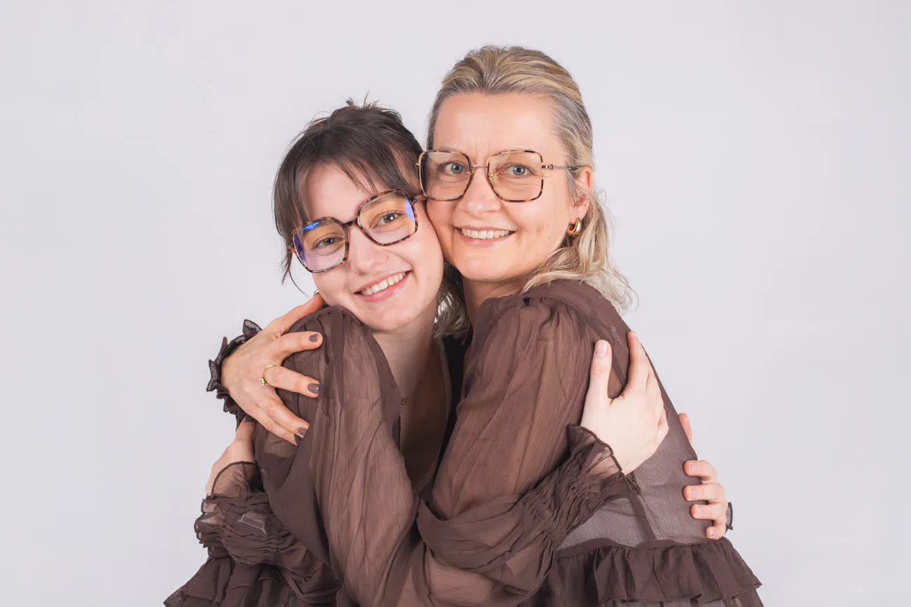 Séance photo en studio — Amour et Lumière